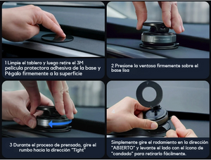 🚗 Soporte Joyroom Magnético con Ventosa – KEYMARA