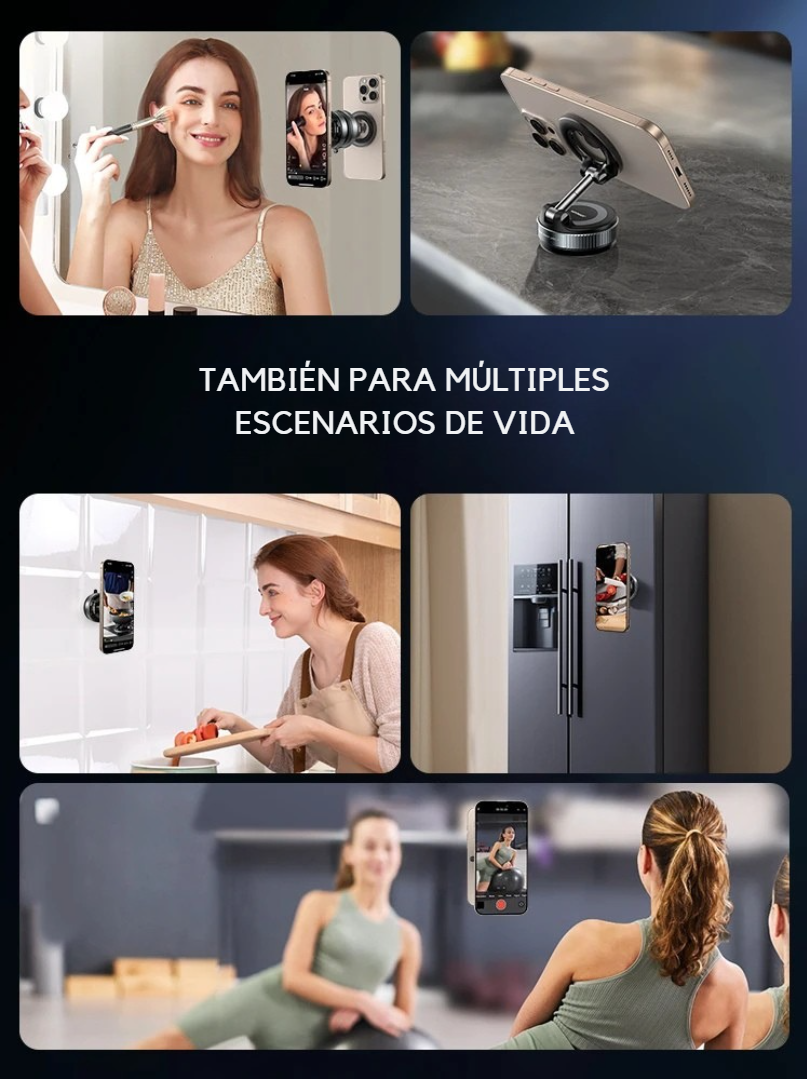 🚗 Soporte Joyroom Magnético con Ventosa – KEYMARA