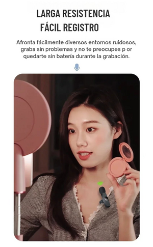 🎤 Micrófono Lavalier Inalámbrico Basix – KEYMAR