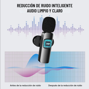 🎤 Micrófono Lavalier Inalámbrico Basix – KEYMAR
