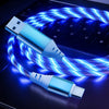 Cable LED MVQF 5 A USB‑C/Micro‑USB de carga rápida – KEYMARA
